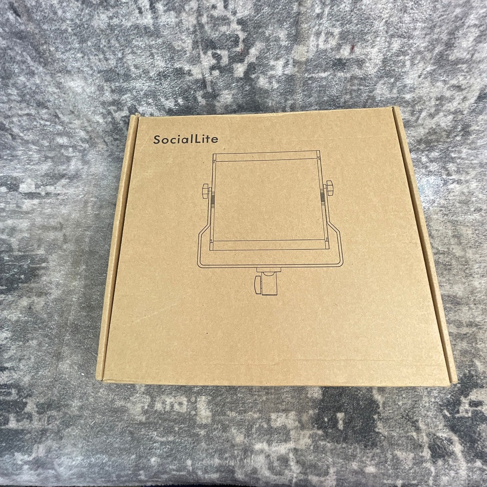 SocialLite NL 480 LED Photography Video Light Panel Case Adapter Manual New